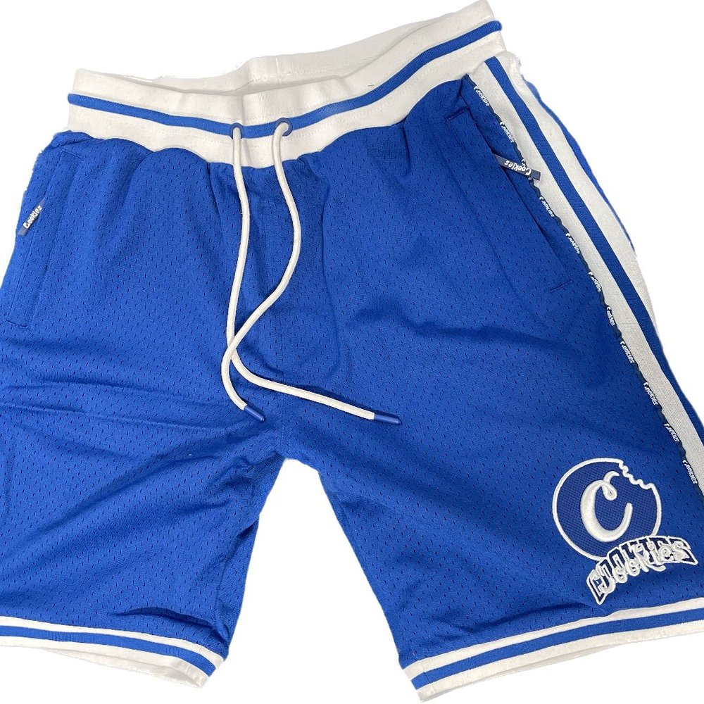 Cookies Loud Pack Mesh Batting Shorts Dodger Blue